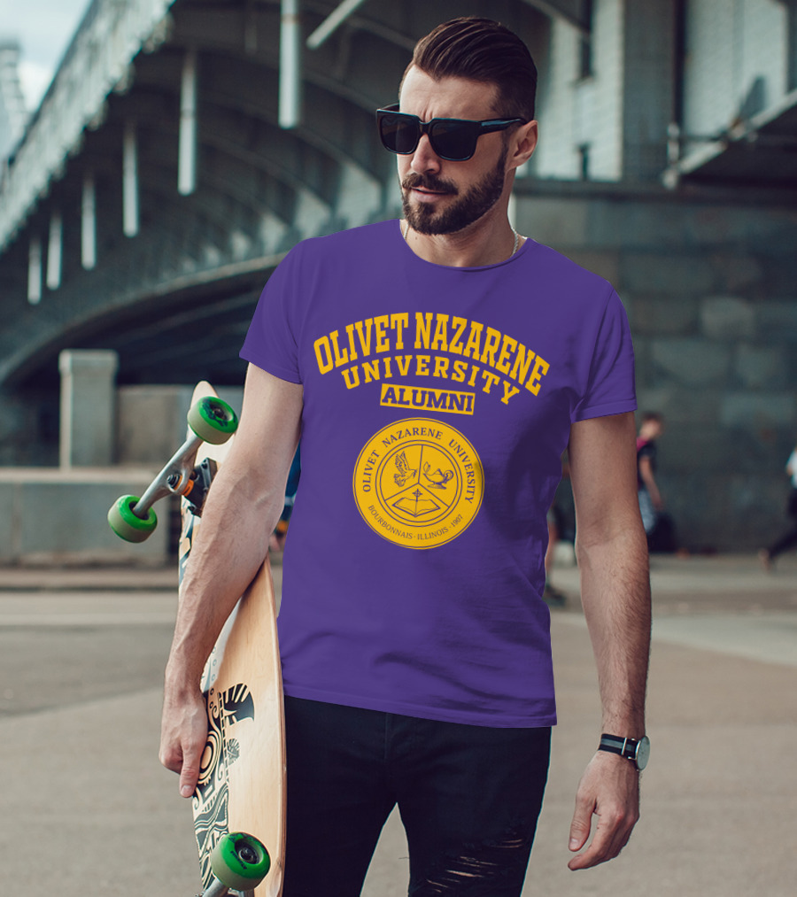 Olivet Nazarene University Alumni Seal Bourbonnais Illinois 1907 T-Shirt