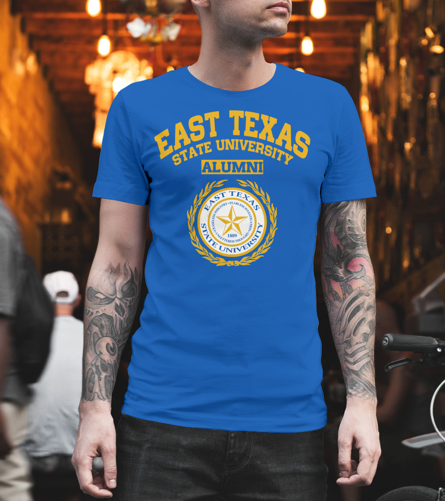 East Texas State University Alumni Logo Seal 1889 T-Shirt