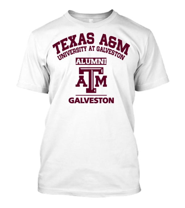 Texas A&M University At Galveston Alumni Aggies Logo Galveston T-Shirt