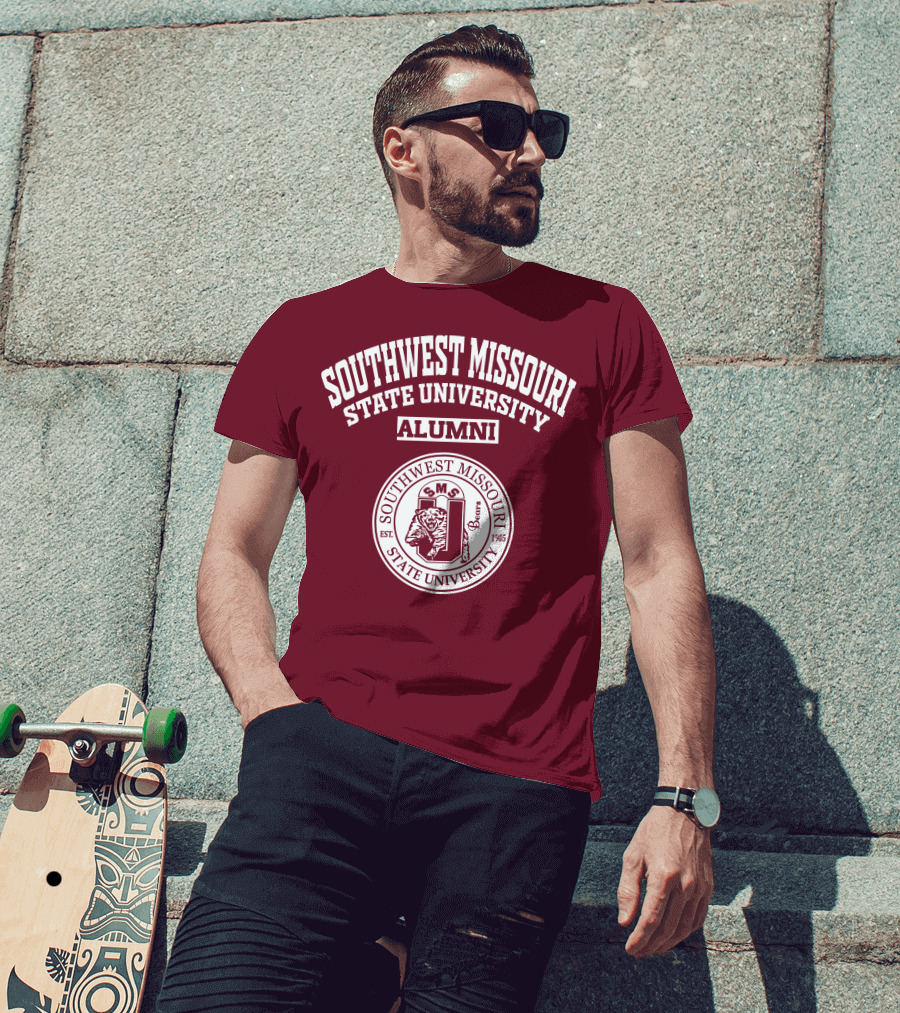 Southwest Missouri State University Alumni Smsu Bears Est 1905 T-Shirt