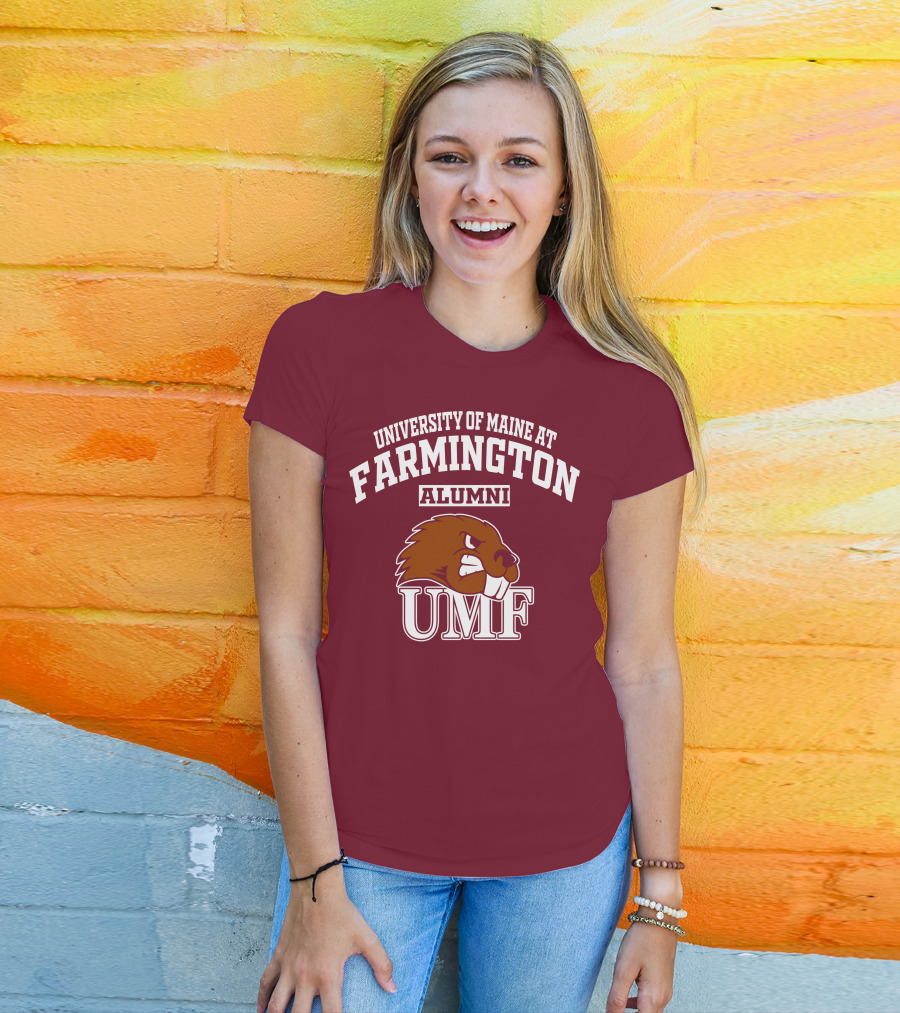University Of Maine At Farmington Alumni Umf Beavers T-Shirt