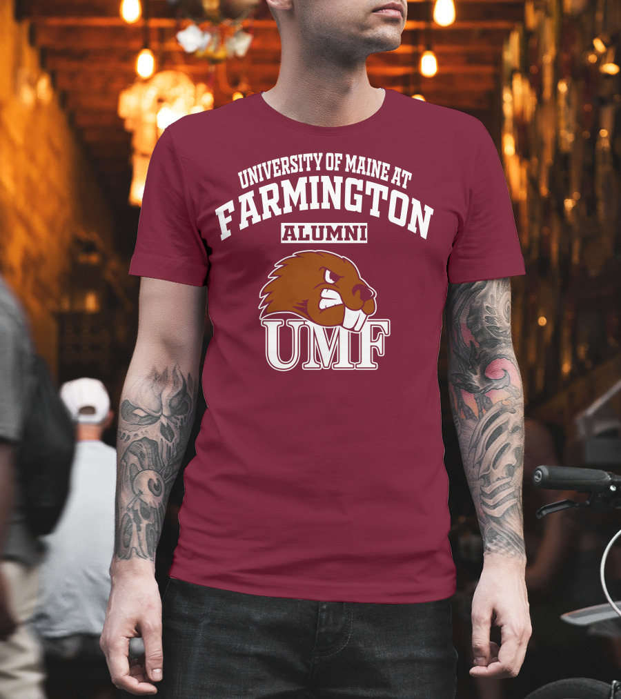 University Of Maine At Farmington Alumni Umf Beavers T-Shirt