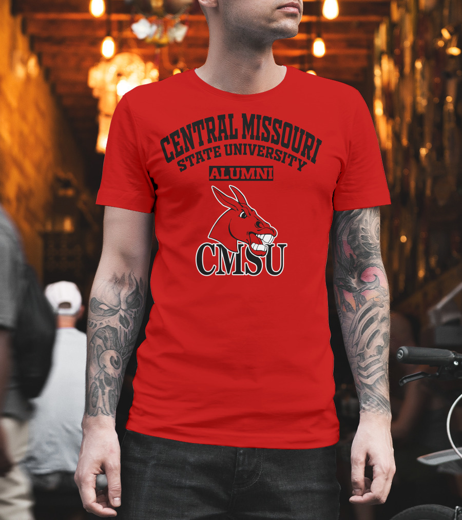 Central Missouri State University Alumni CMSU Mule T-Shirt