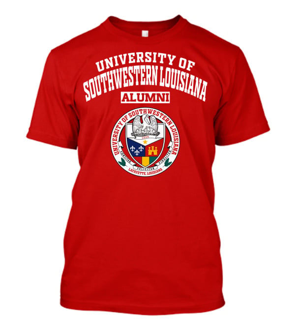University Of Southwestern Louisiana Alumni Lafayette Louisiana Seal T-Shirt