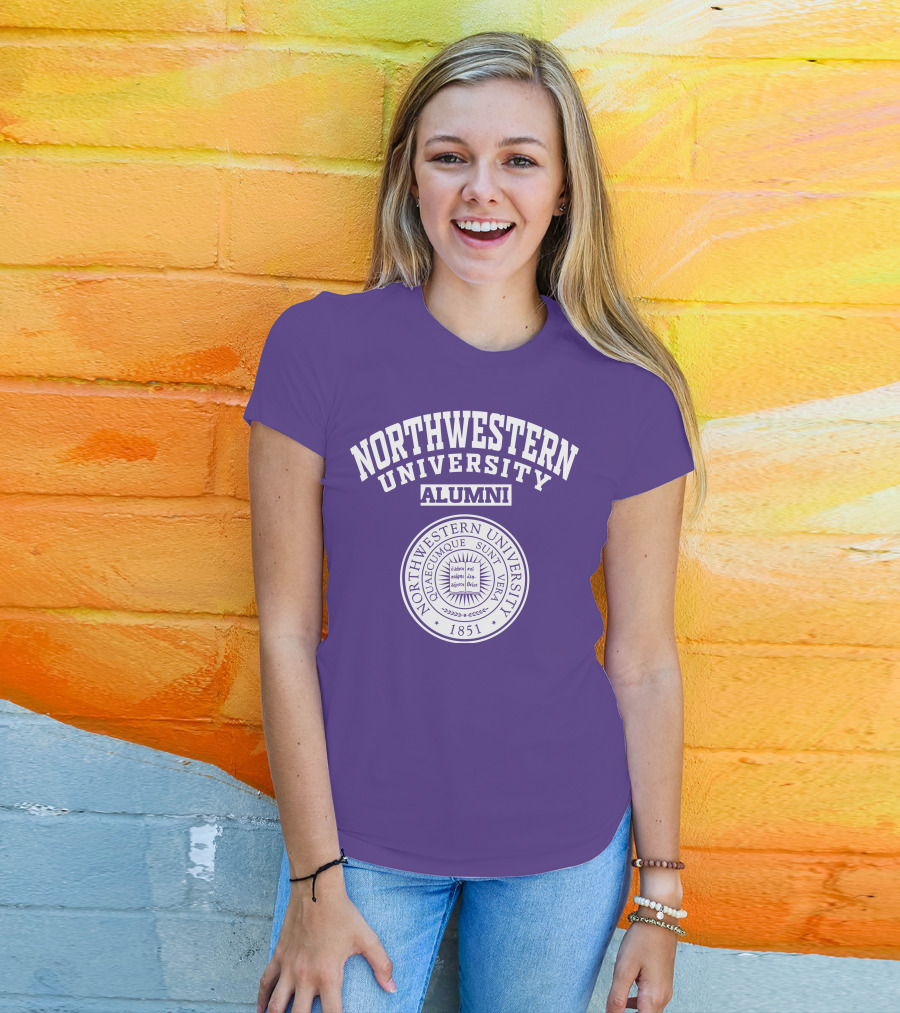 Northwestern University Alumni 1851 Seal T-Shirt