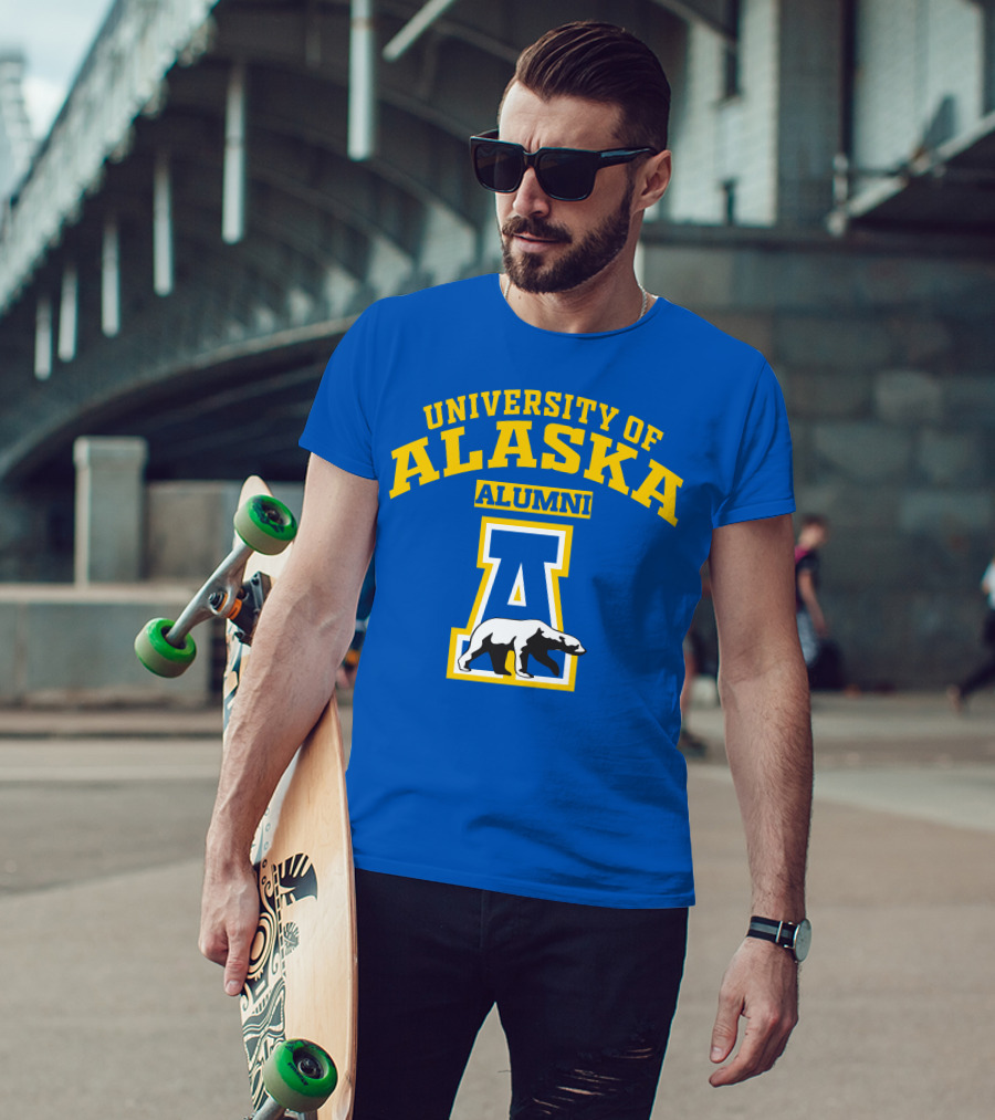 University Of Alaska Alumni Polar Bear T-Shirt