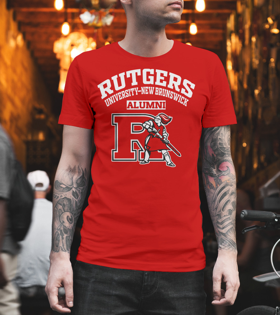 Rutgers University-New Brunswick Alumni Scarlet Knight R T-Shirt