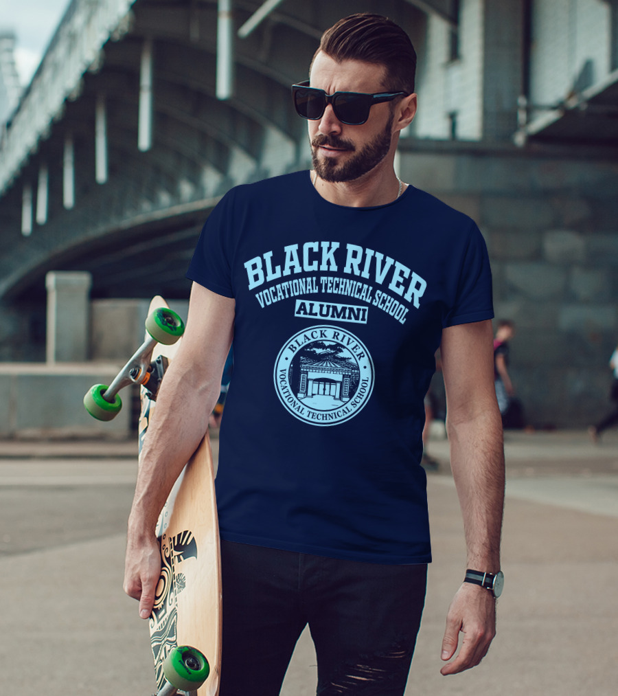 Black River Vocational Technical School Alumni Seal T-Shirt