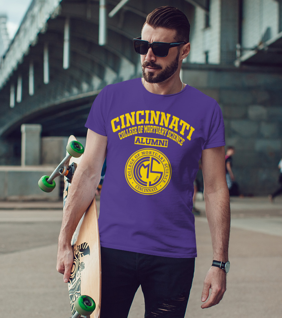 Cincinnati College Of Mortuary Science Alumni Emblem 1882 T-Shirt
