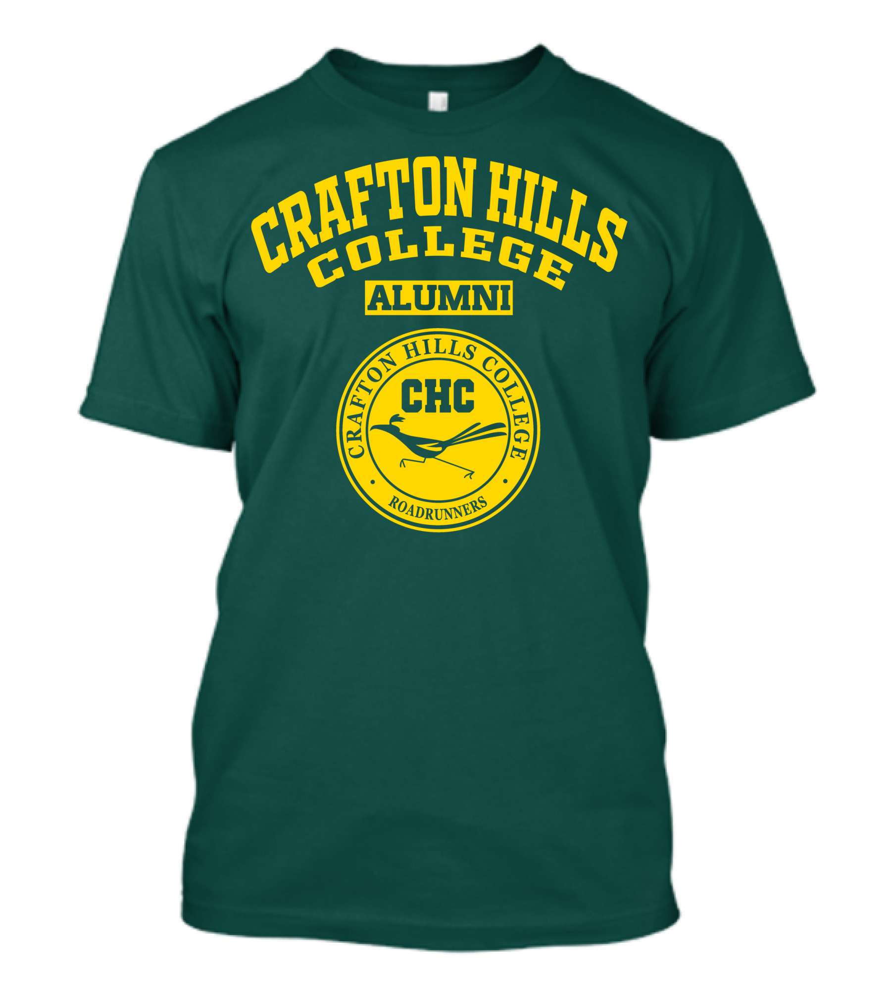 Crafton Hills College Alumni Roadrunners CHC T-Shirt