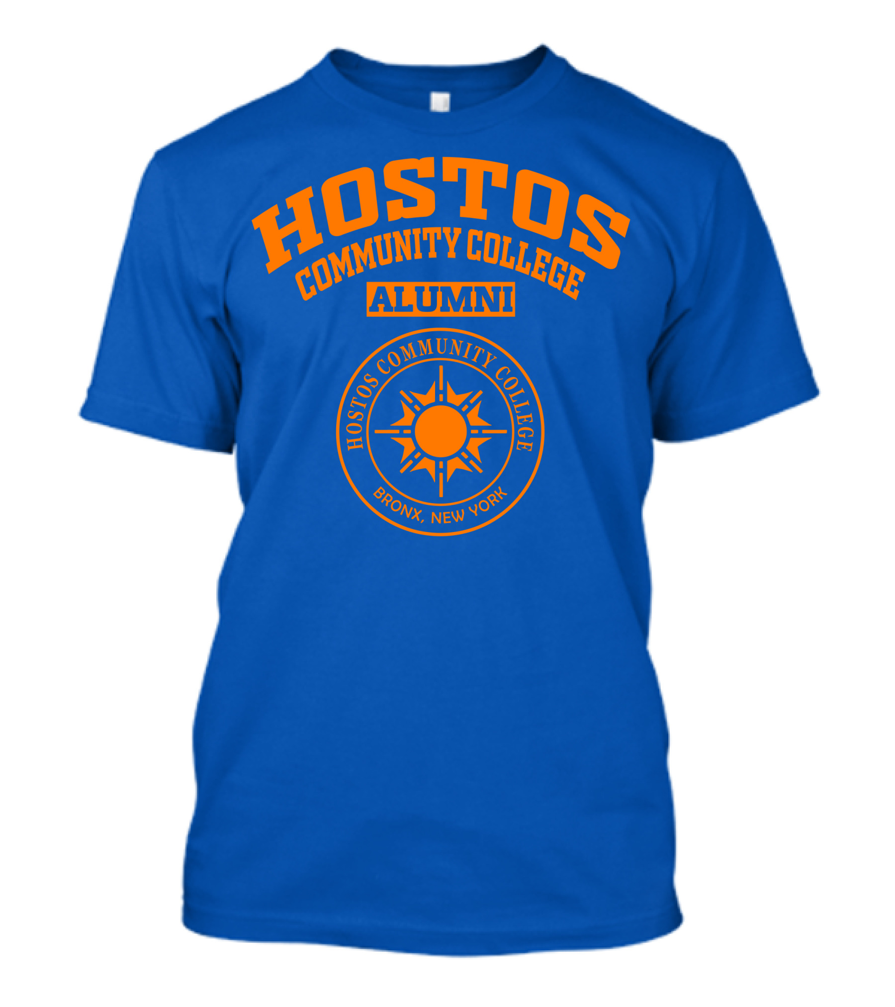 Hostos Community College Alumni Bronx New York Sun T-Shirt