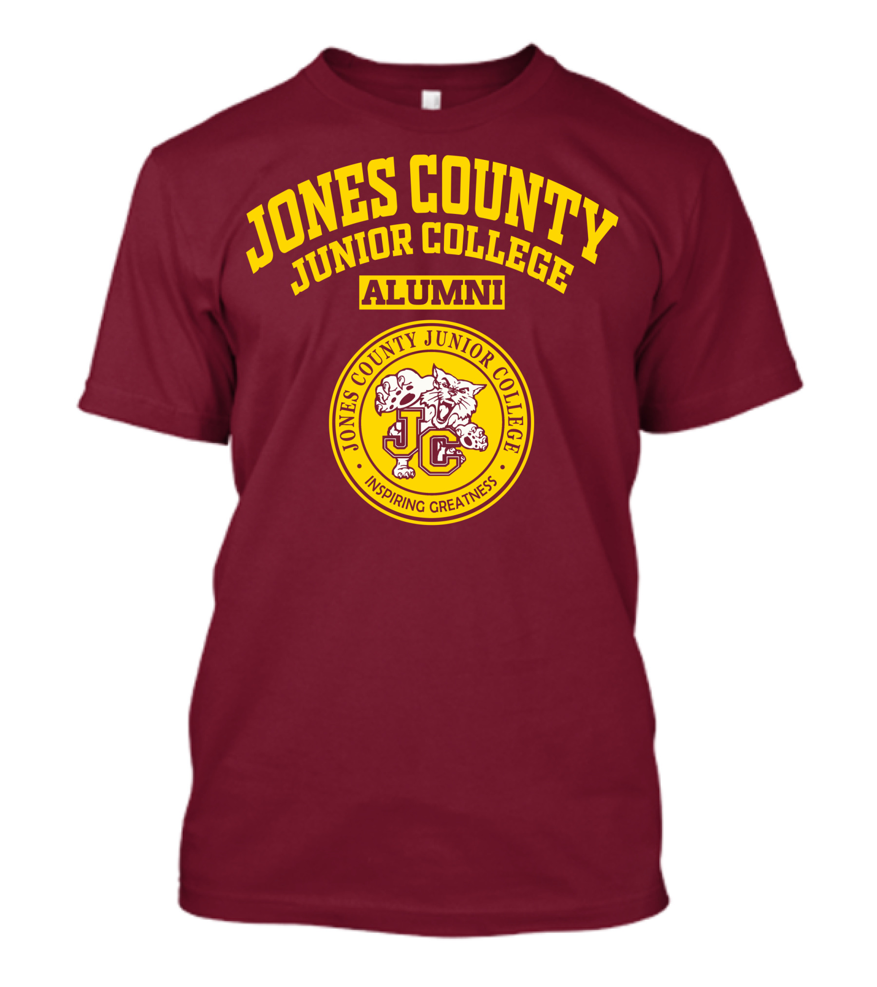 Jones County Junior College Alumni JC Inspiring Greatness T-Shirt