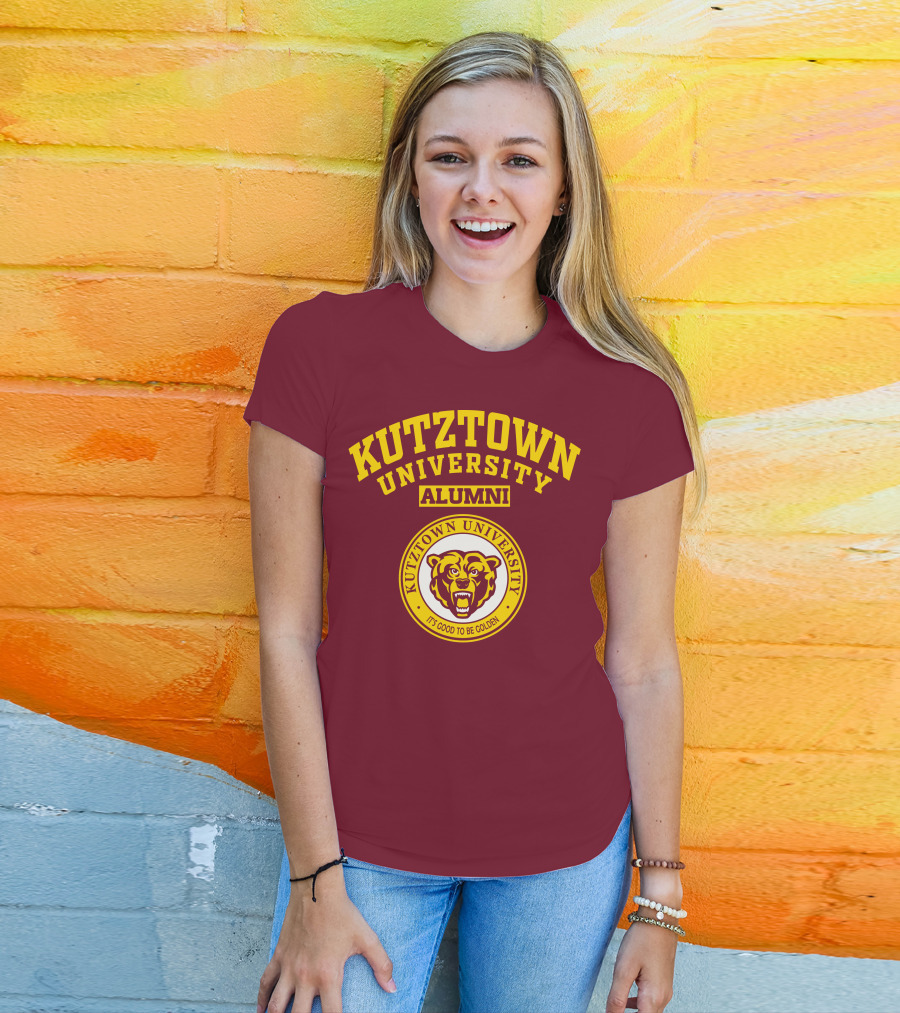 Kutztown University Alumni Bear It's Good To Be Golden T-Shirt