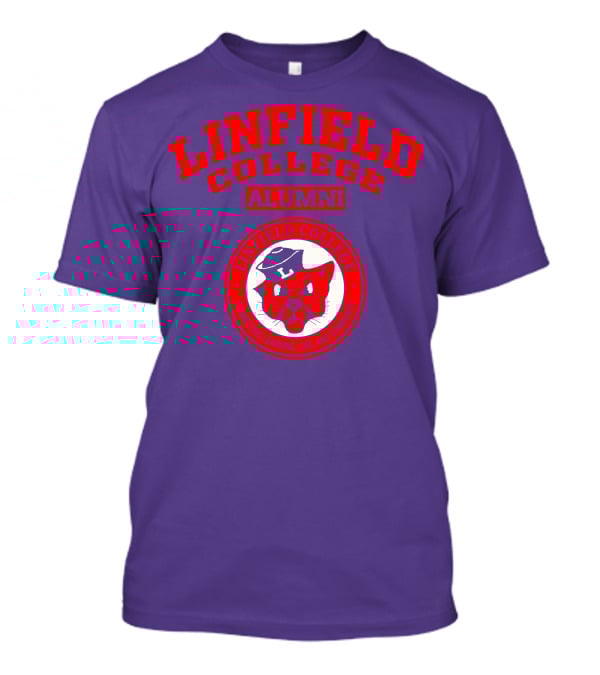 Linfield College Alumni Confido Personal Development Mascot T-Shirt