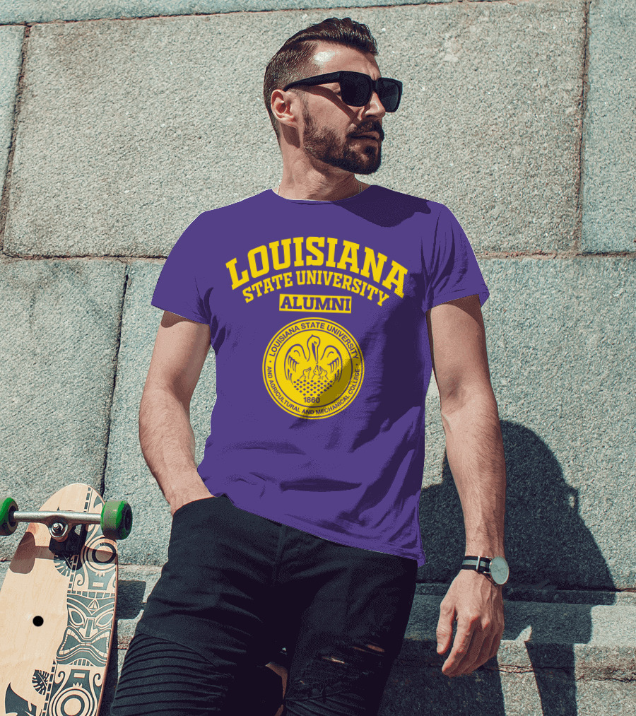 Louisiana State University Alumni Emblem 1860 T-Shirt