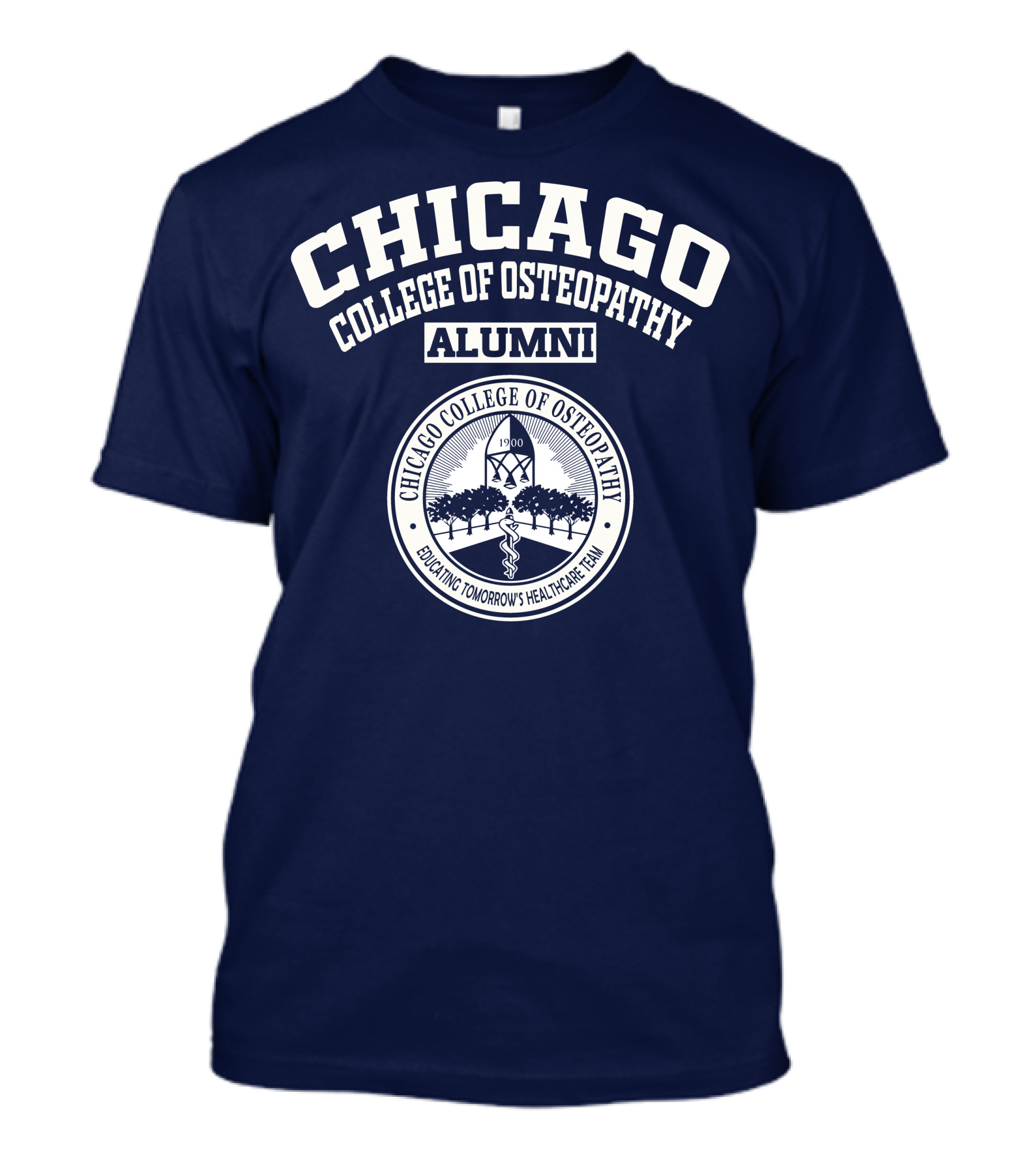 Chicago College Of Osteopathy Alumni Educating Tomorrow's Healthcare Team 1900 T-Shirt