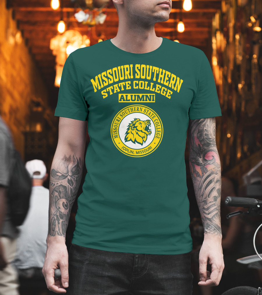Missouri Southern State College Alumni Joplin Missouri Lion T-Shirt