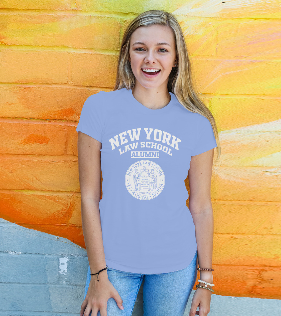 New York Law School Alumni Veritas Lex Aequitas Justitia T-Shirt