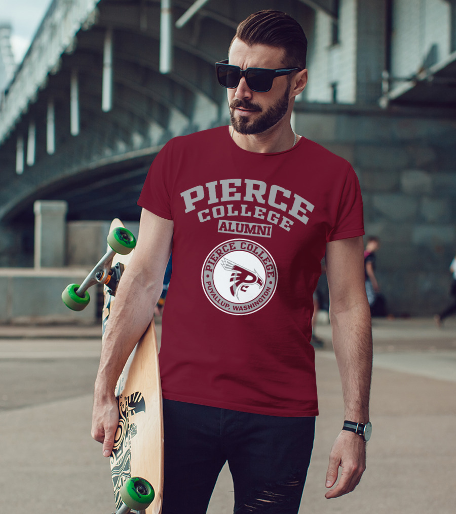 Pierce College Alumni Puyallup Washington Logo Pierce College Alumni T-Shirt
