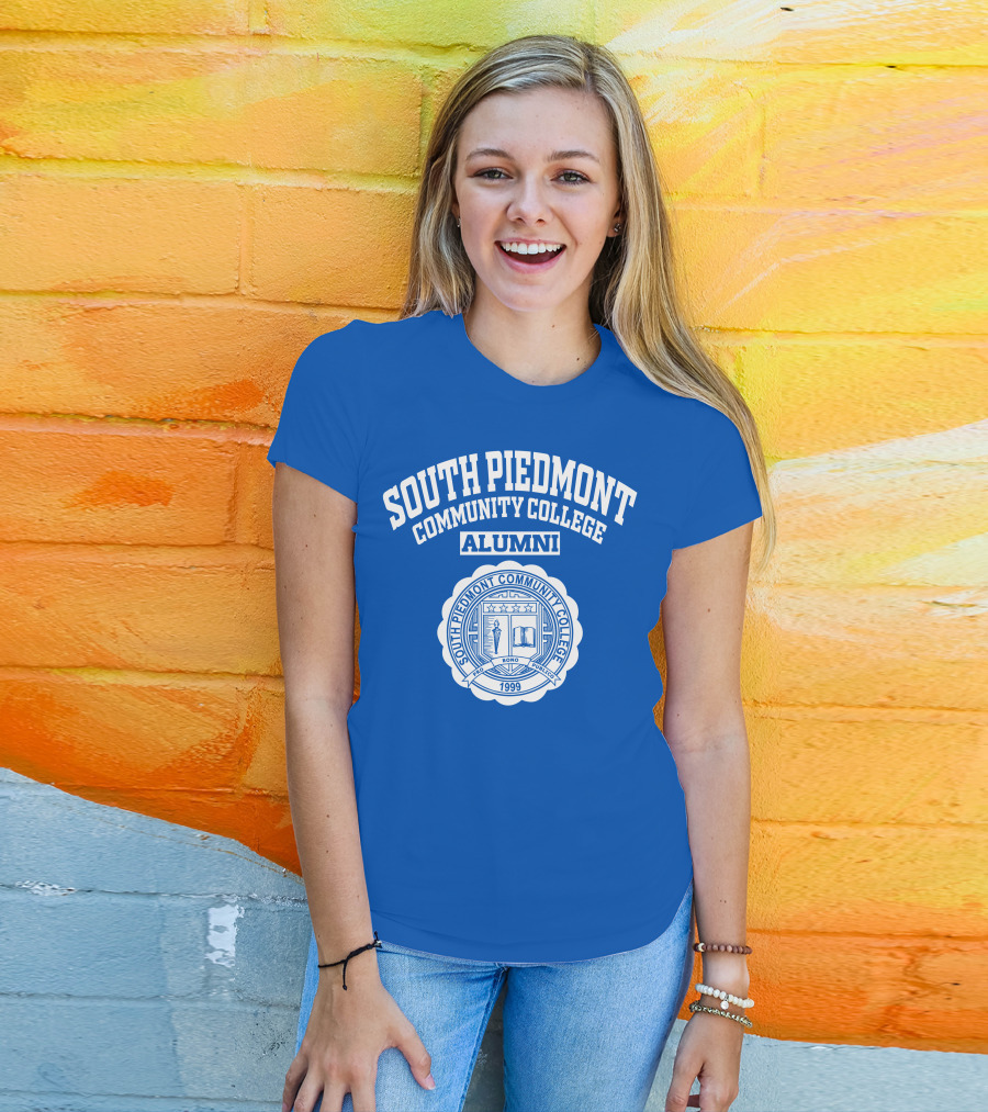 South Piedmont Community College Alumni 1999 Emblem T-Shirt