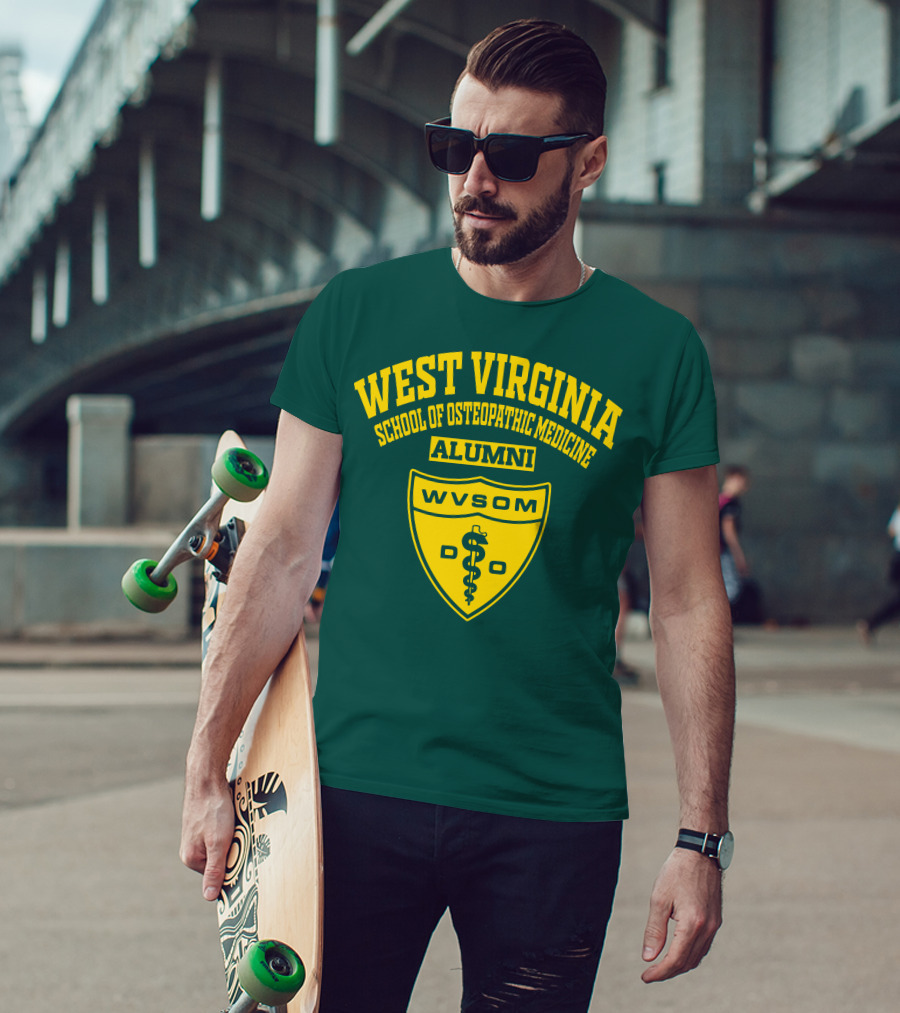 West Virginia School Of Osteopathic Medicine Alumni WVSOM DO Shield T-Shirt