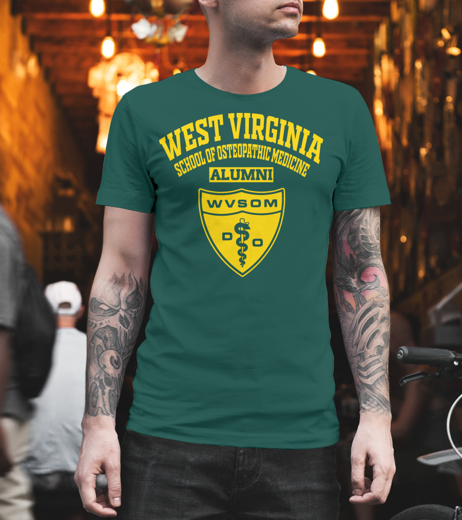 West Virginia School Of Osteopathic Medicine Alumni WVSOM DO Shield T-Shirt