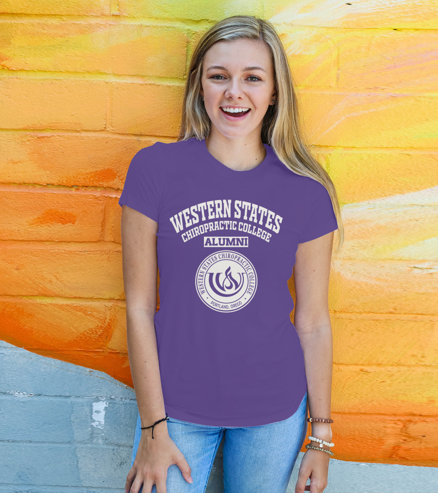 Western States Chiropractic College Alumni Portland Oregon T-Shirt