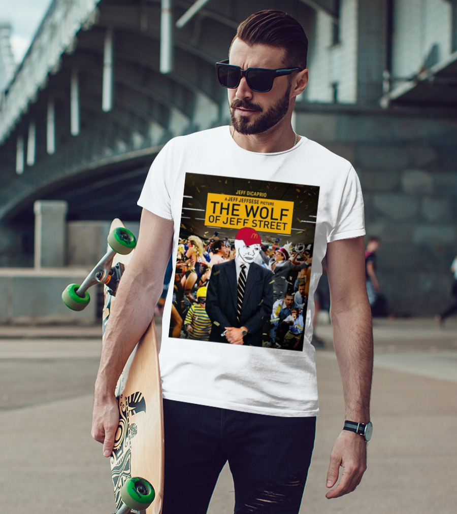 Jeff Dicaprio Jeff Jeffsese The Wolf Of Jeff Street T-Shirt