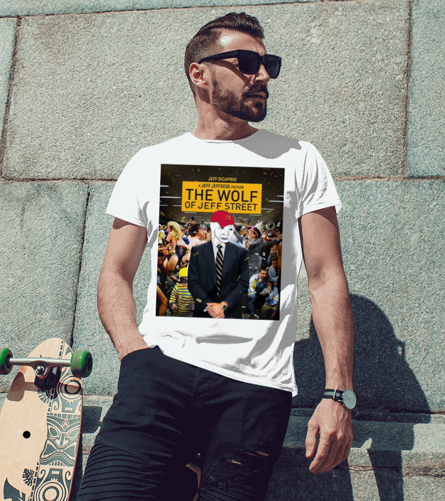 Jeff Dicaprio Jeff Jeffsese The Wolf Of Jeff Street T-Shirt