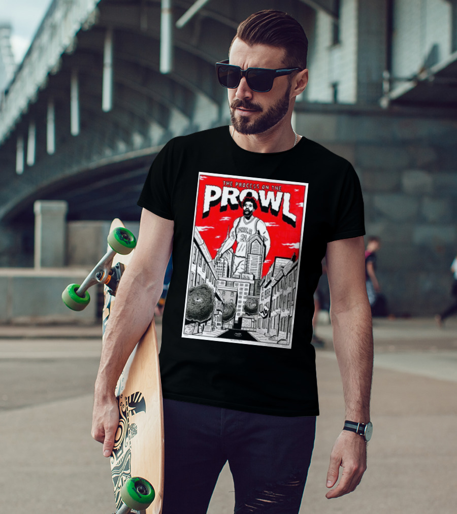 The Process On The Prowl Philadelphia 76ers Basketball Legend T-Shirt