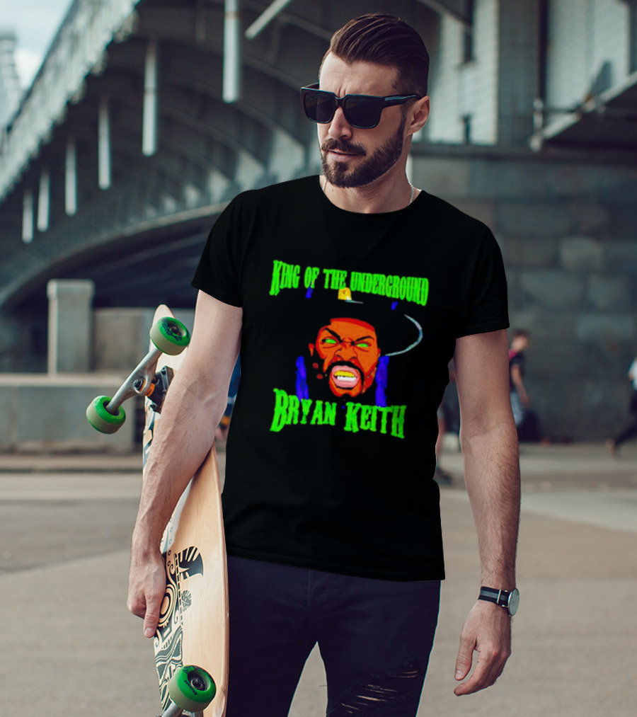 King Of The Underground Bryan Keith Iconic T-Shirt