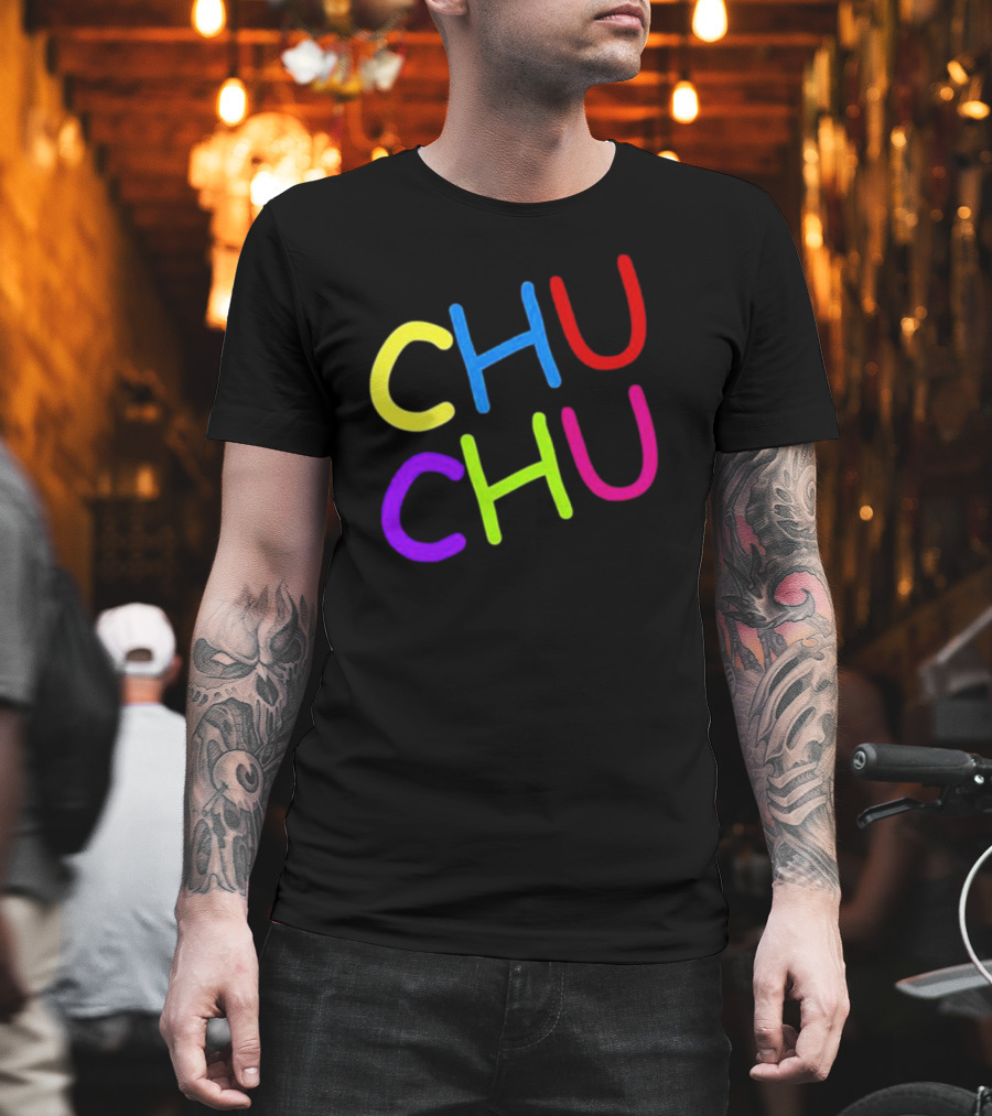 CHU CHU Star Trek Lower Decks Vibrant Text T-Shirt