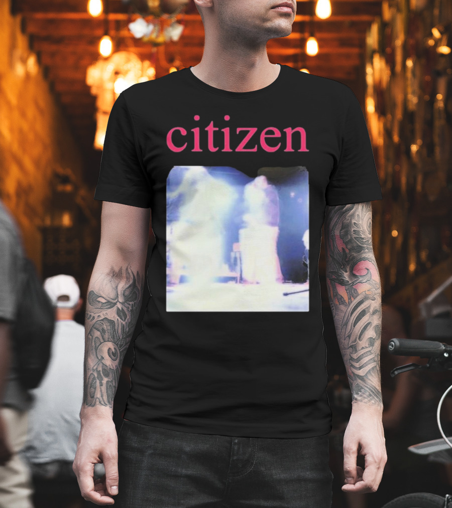Citizen Blurry Photo Ghostly Figures T-Shirt