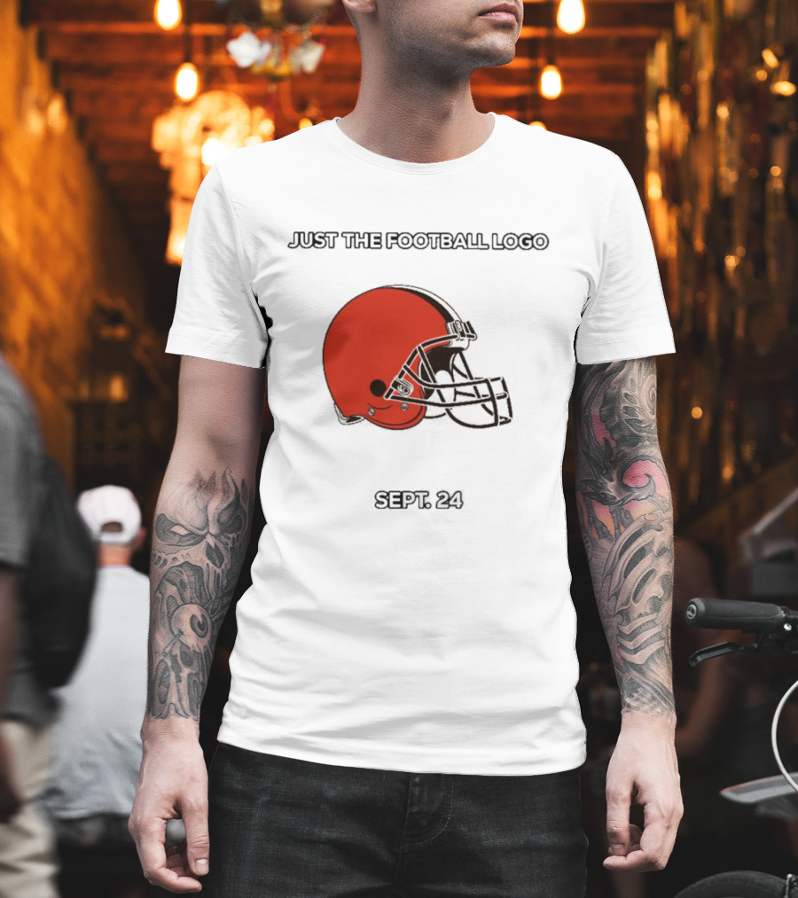 Cleveland Browns Just The Football Sept 24 T-Shirt
