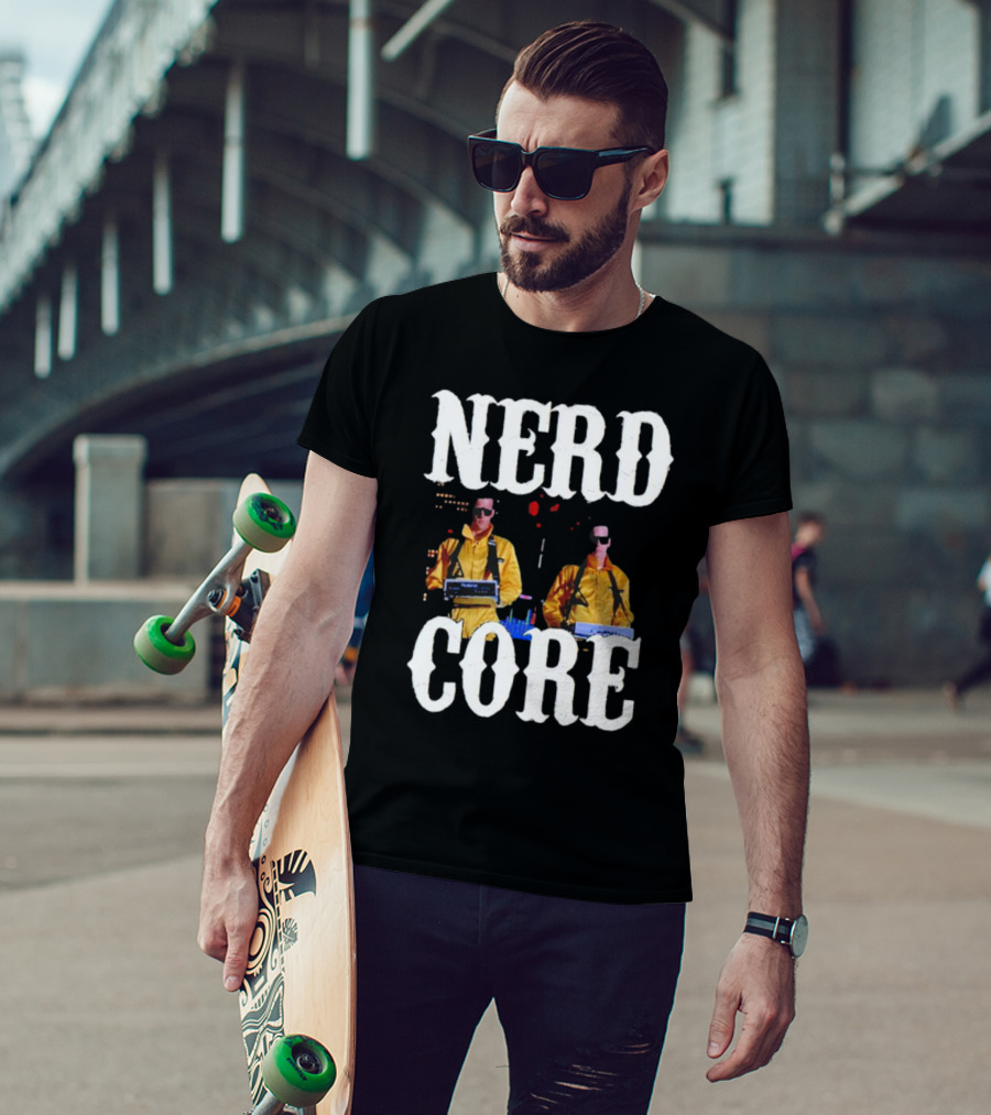 Nerdcore Collage With Synth T-Shirt