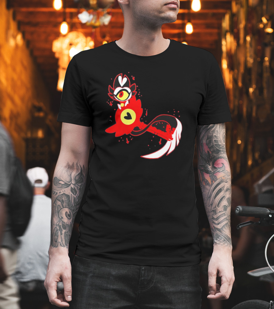 Hazbin Hotel Staff Alastor Radio Demon Character T-Shirt