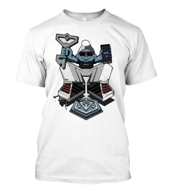 Resistance Agent Boss Character Ingress Anime Style Image T-Shirt