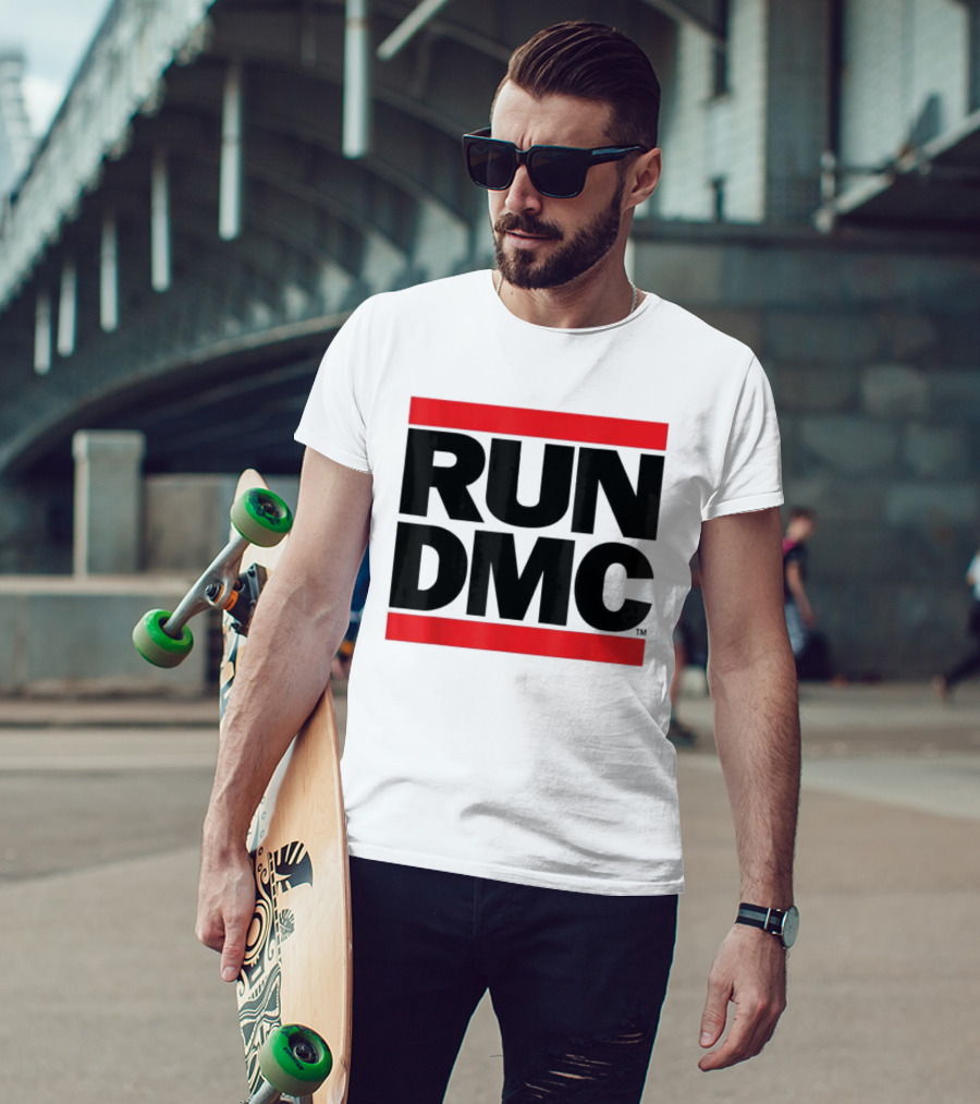 MiggeldyMackDaddy Run DMC Black Red T-Shirt