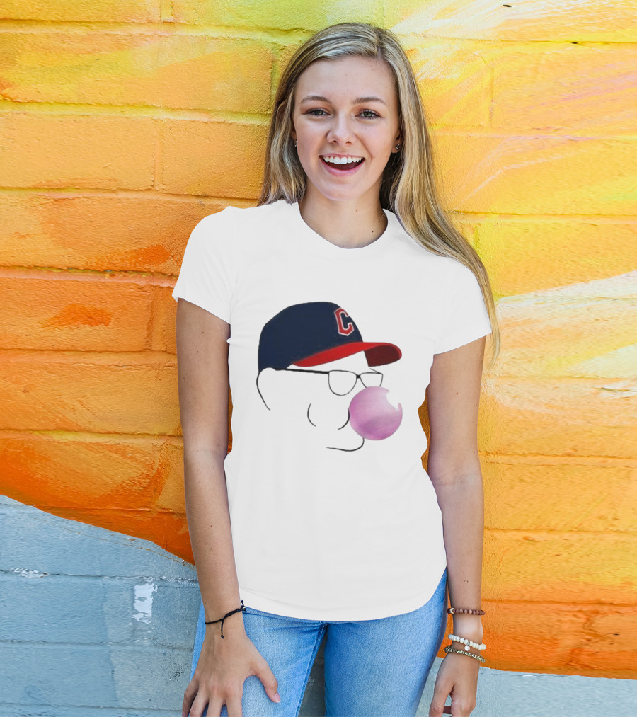 Cleveland Guardians Tito Bubblegum Baseball Hat T-Shirt