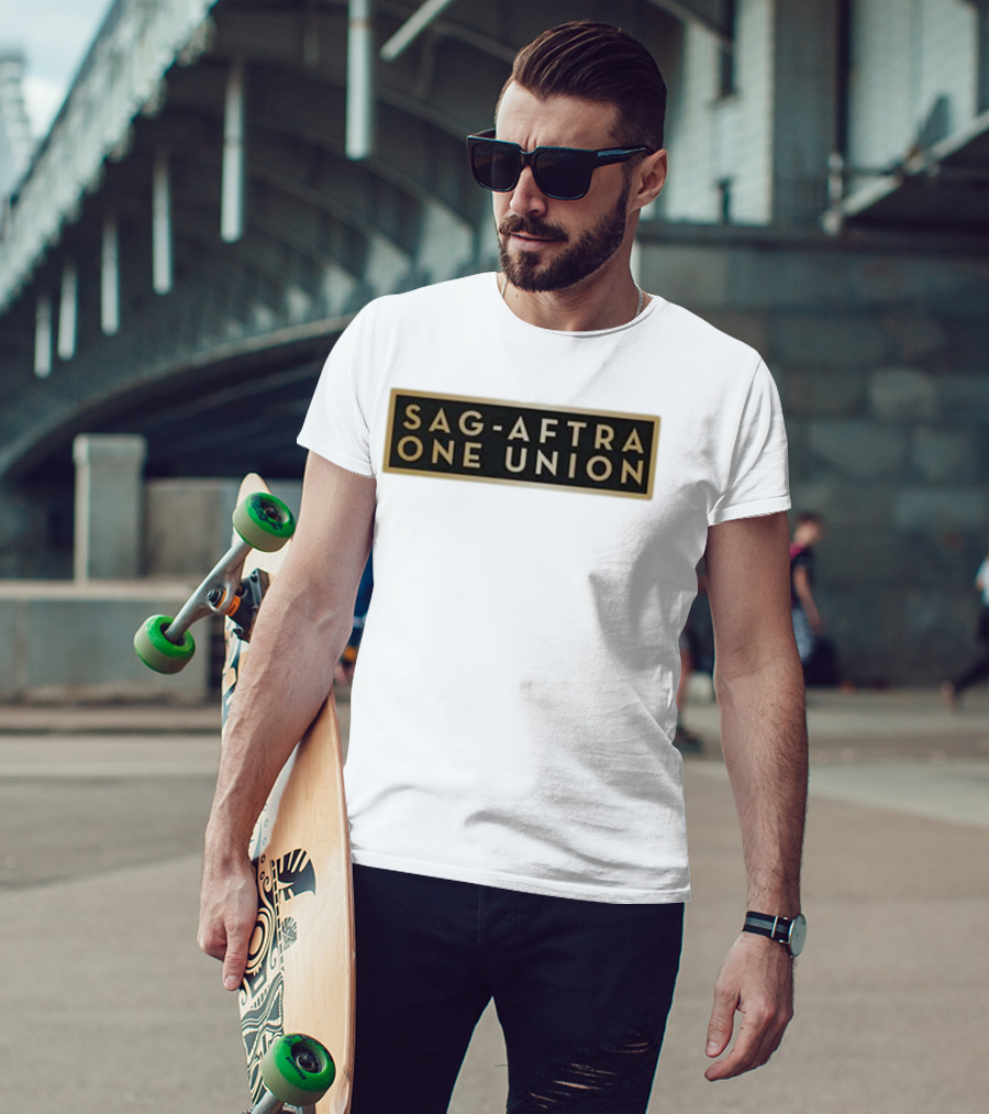 SAG-AFTRA One Union John Lowrie T-Shirt