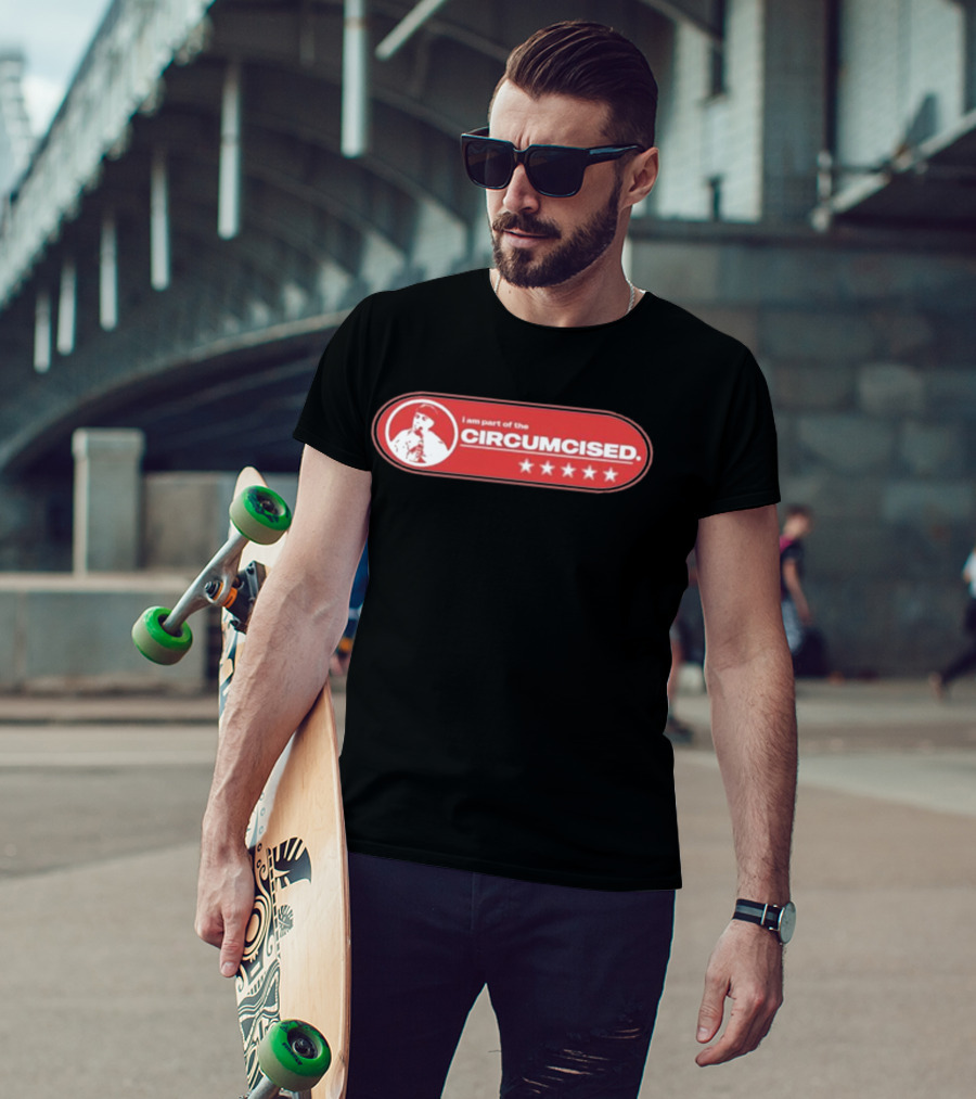 Niko B I Am Part Of The Circumcised Five Stars T-Shirt