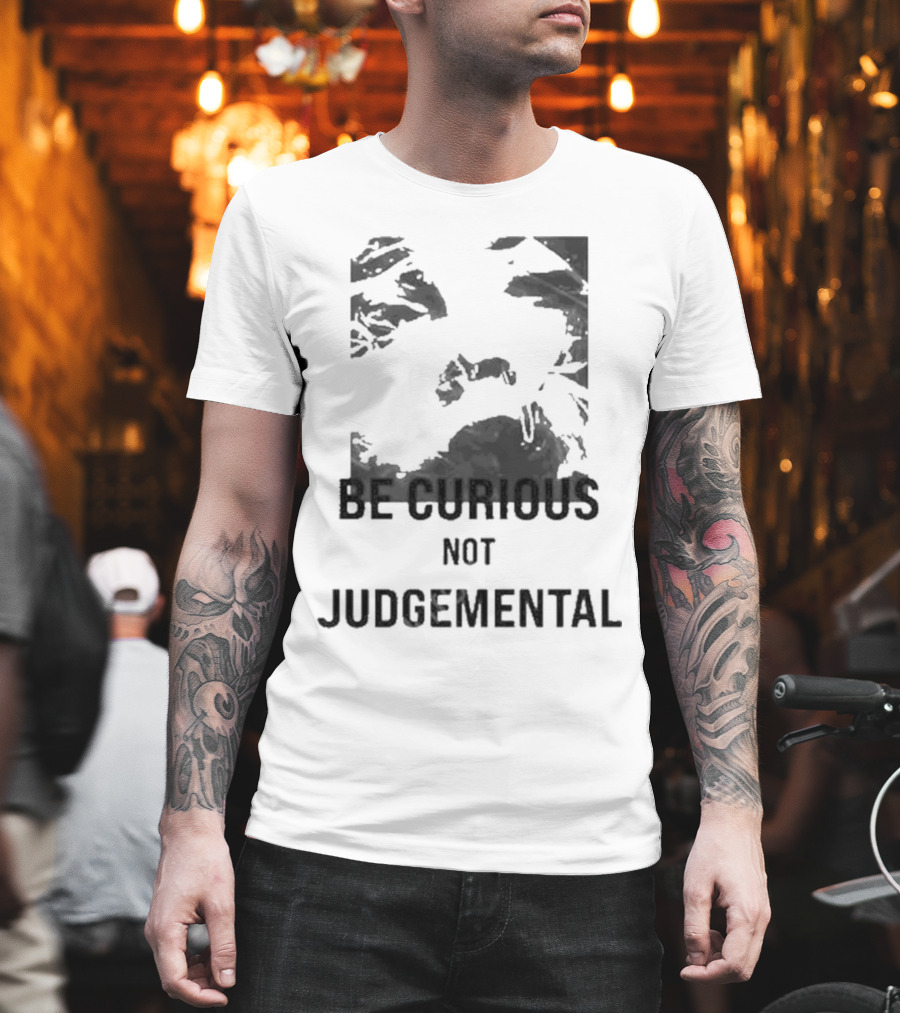 Baekhyun JUUN.J Be Curious Not Judgemental Black T-Shirt