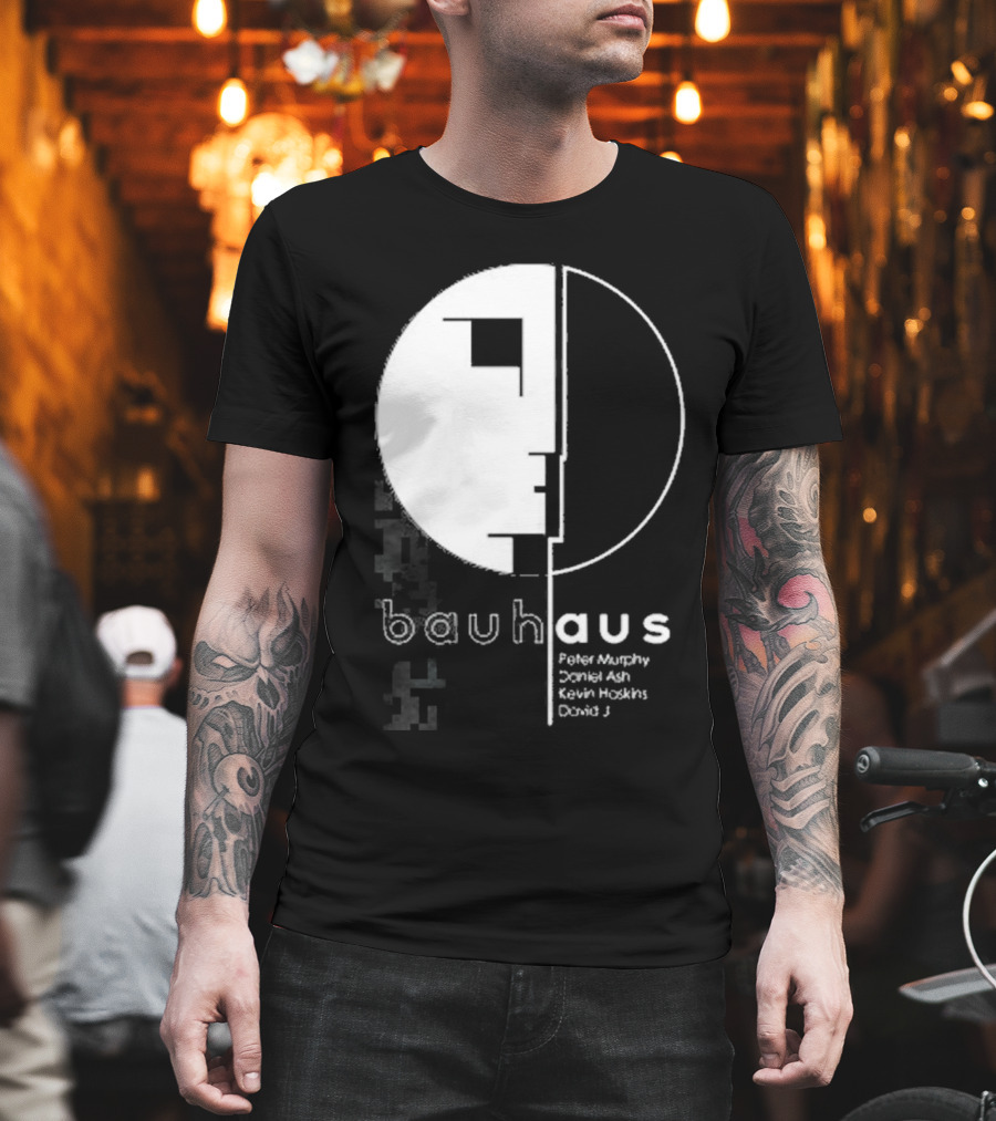 Bauhaus Band Peter Murphy Daniel Ash Kevin Haskins David J T-Shirt