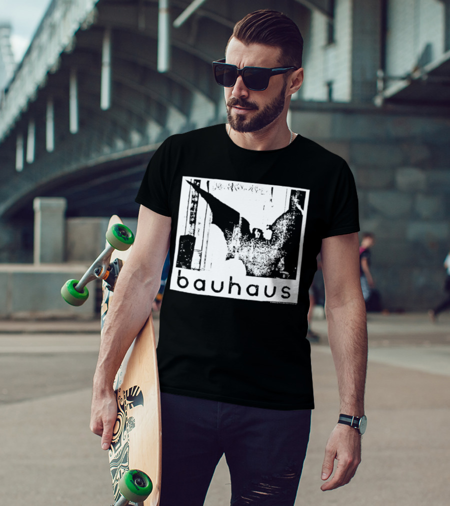 Bauhaus Undead Discharge Gothic Bat T-Shirt