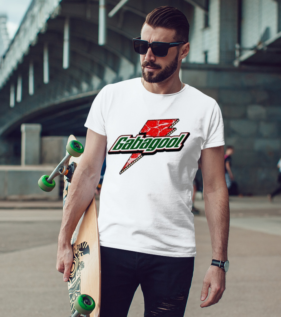Kevin Finnerty Gabagool Heavyweight Lightning Bolt T-Shirt