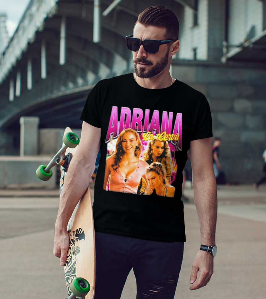 Adriana La Cerva Sopranos Central Character Collage T-Shirt