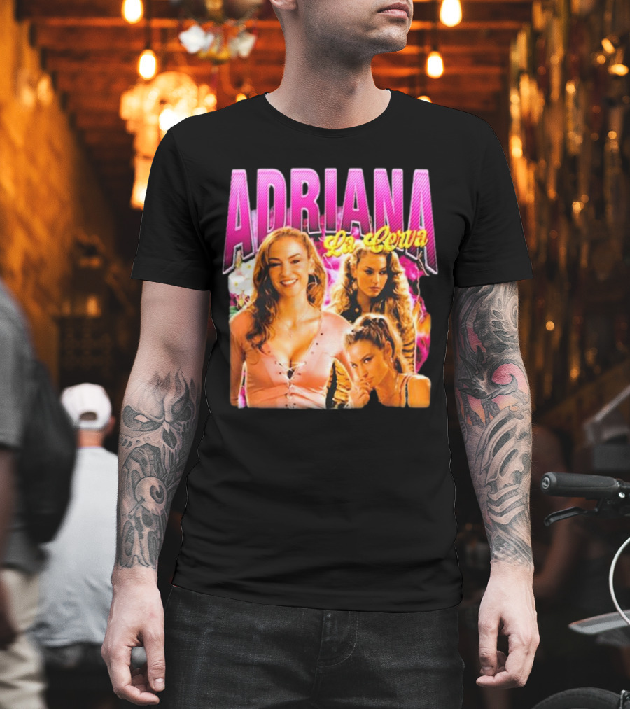 Adriana La Cerva Sopranos Central Character Collage T-Shirt