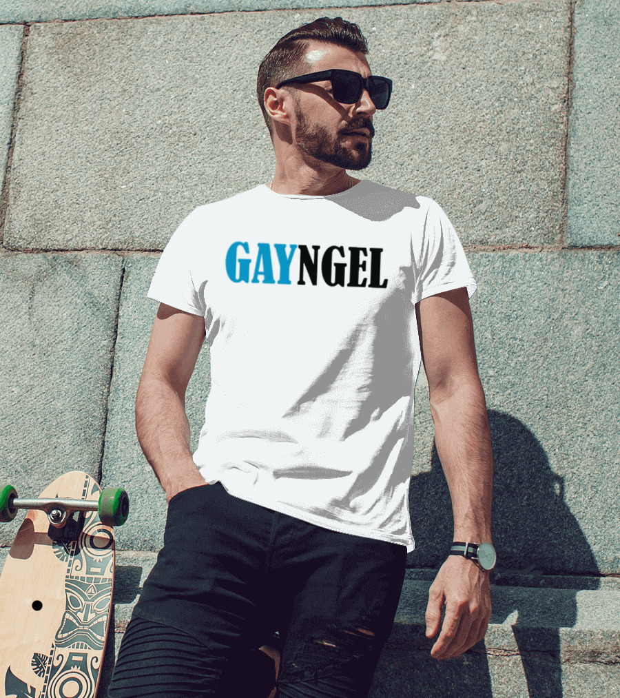 Purgatory Cons Gayngel Blue T-Shirt