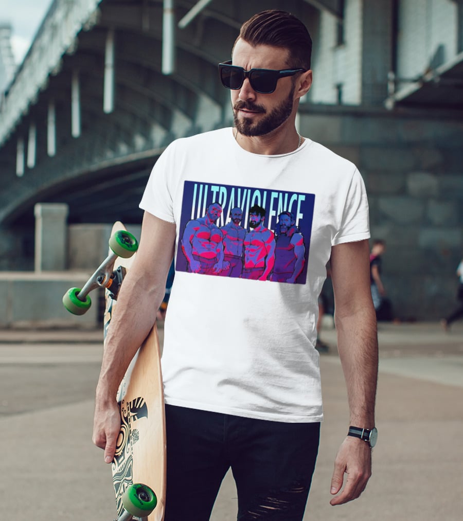 Ultraviolence AEW Wrestlers Neon T-Shirt