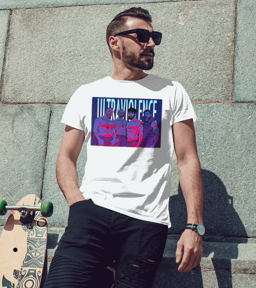 Ultraviolence AEW Wrestlers Neon T-Shirt
